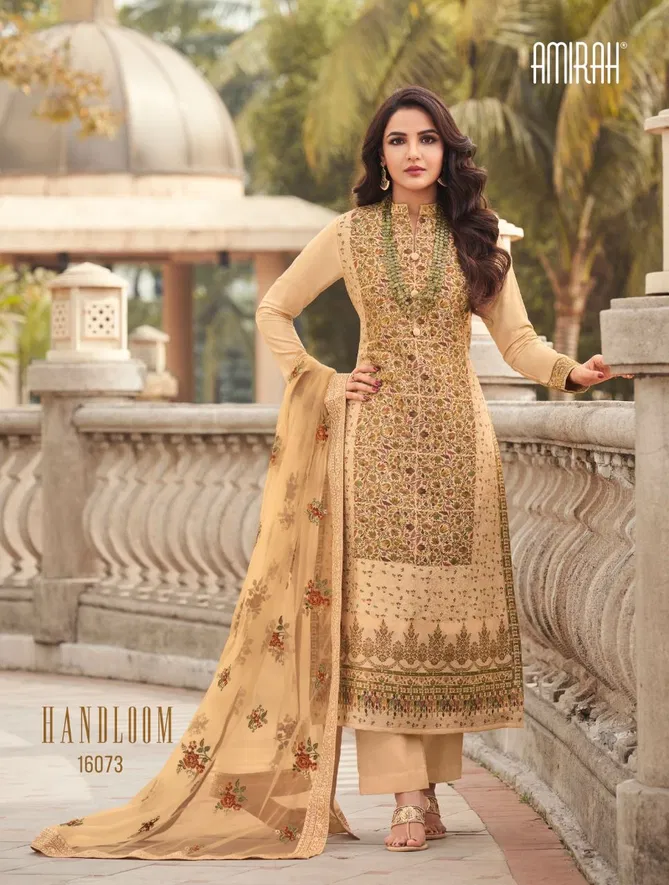 Amirah Handaloom 2 Heavy Festive Wear Wholesale Readymade Suits